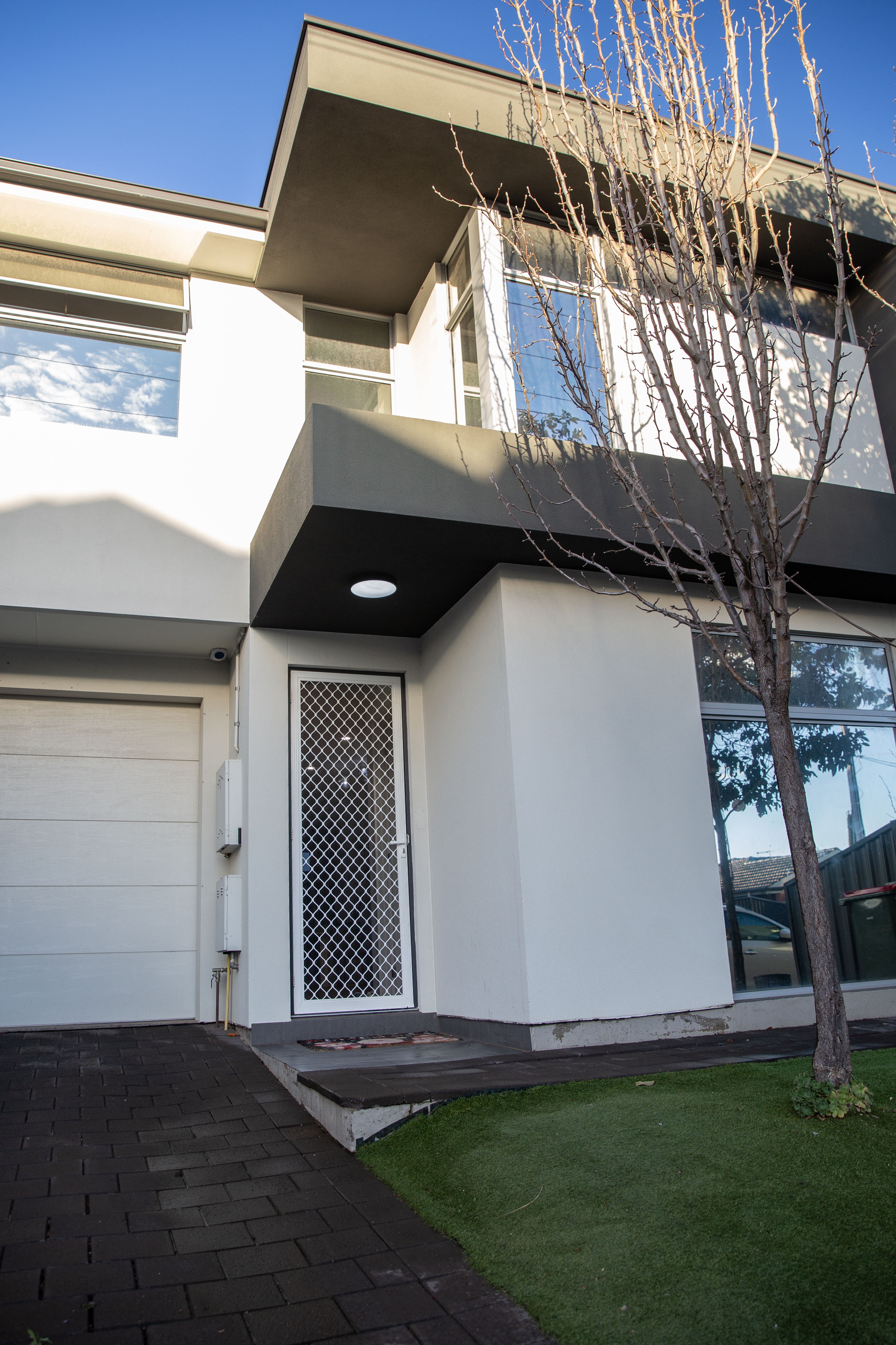 Front exterior view of Galaxy Homes property
