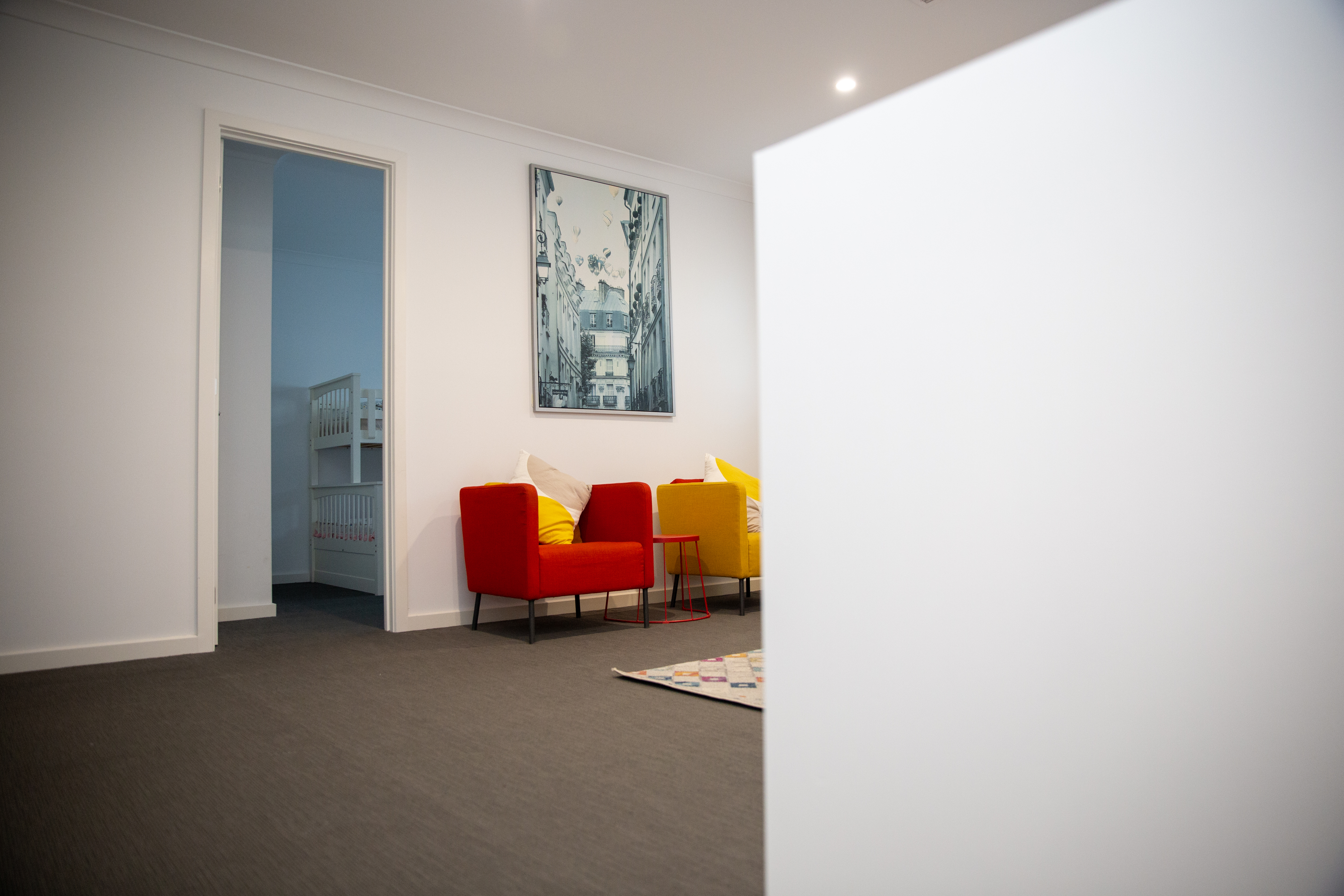 Property entrance and driveway