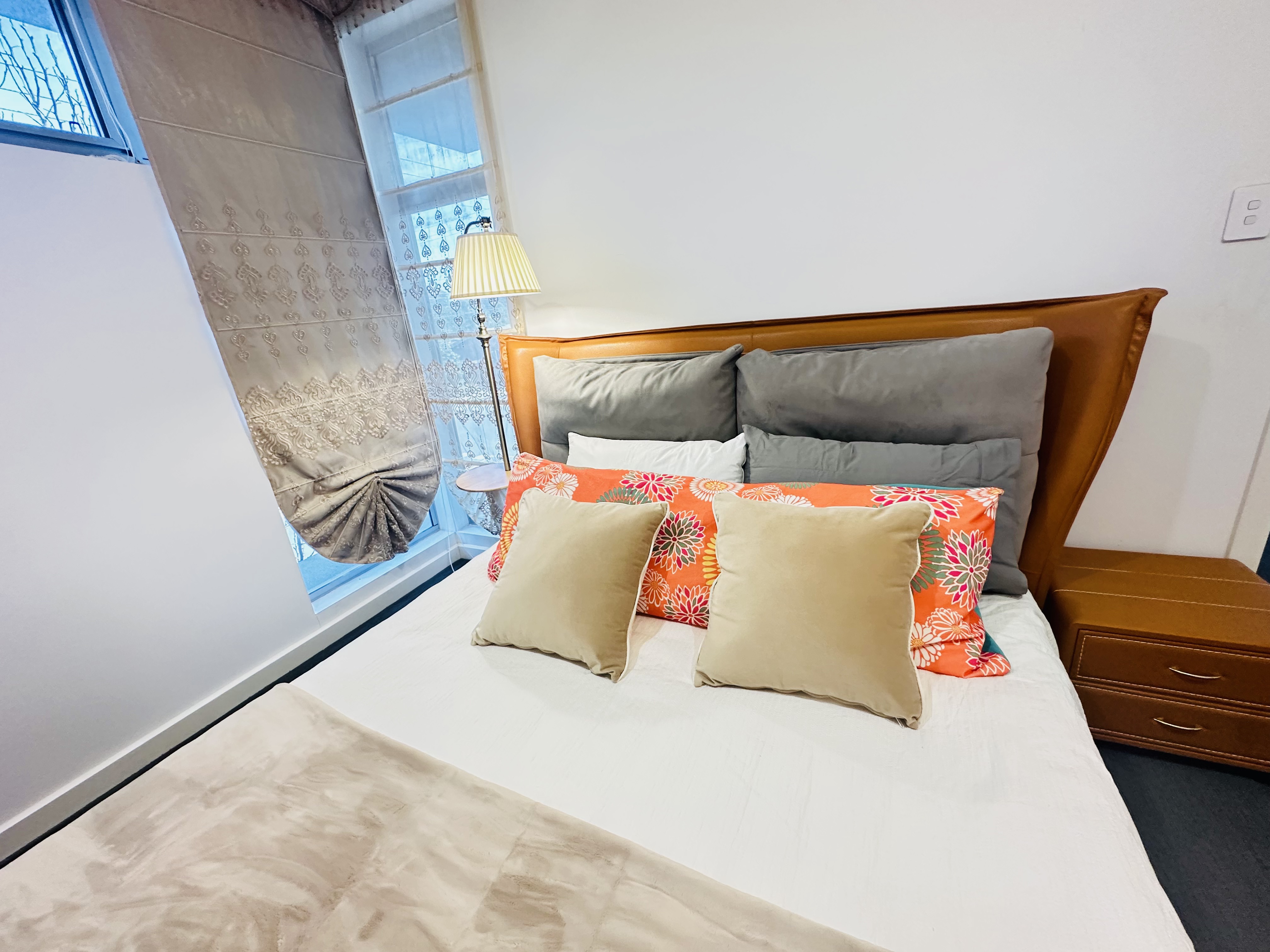 Master bathroom with soaking tub